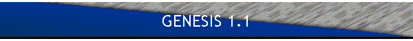 GENESIS 1.1